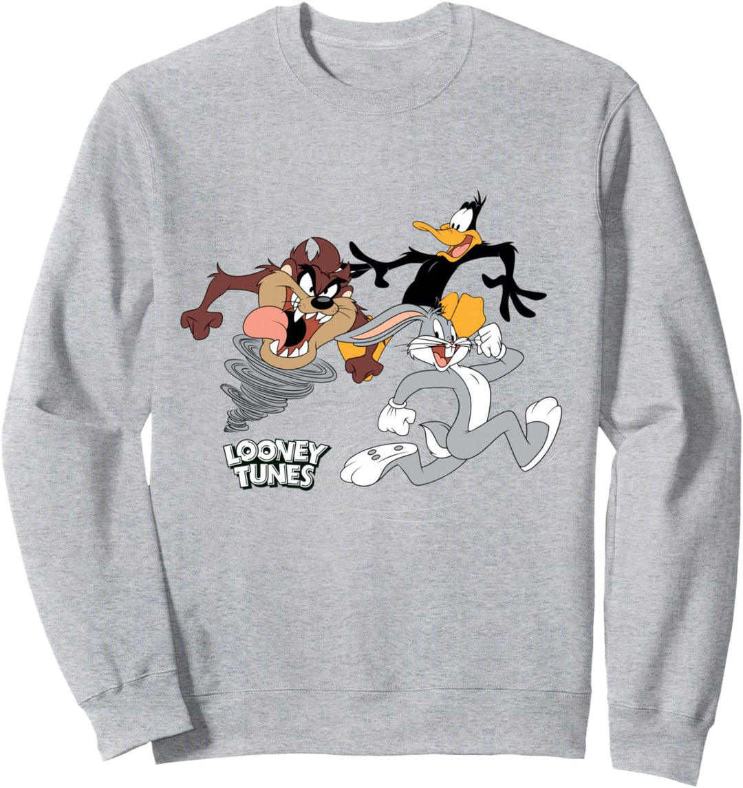 Das Looney Tunes-Trio Bugs Daffy Taz Sweatshirt