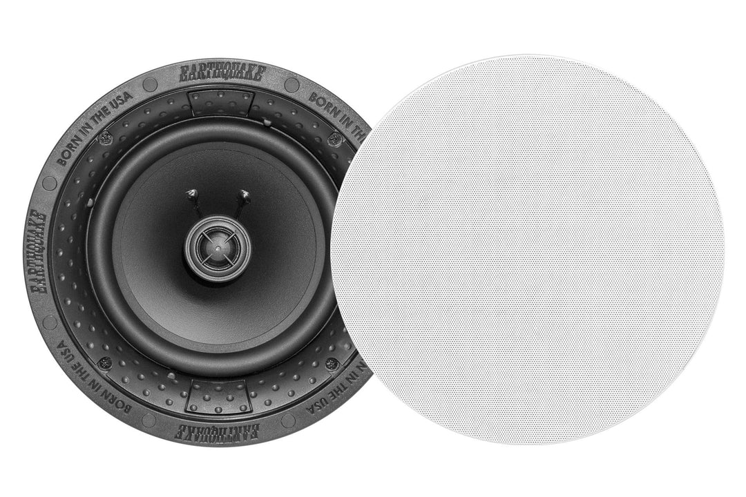 Earthquake Sound R-650 Deckenlautsprecher, 16,5 cm, 160 W, 8 Ohm, 1 Paar