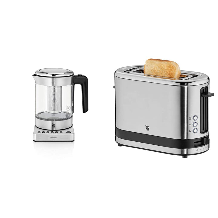 WMF Küchenminis 2 in 1 Vario Wasserkocher mit Temperatureinstellung, 1,0l, 1900 W & Küchenminis 1-Sc