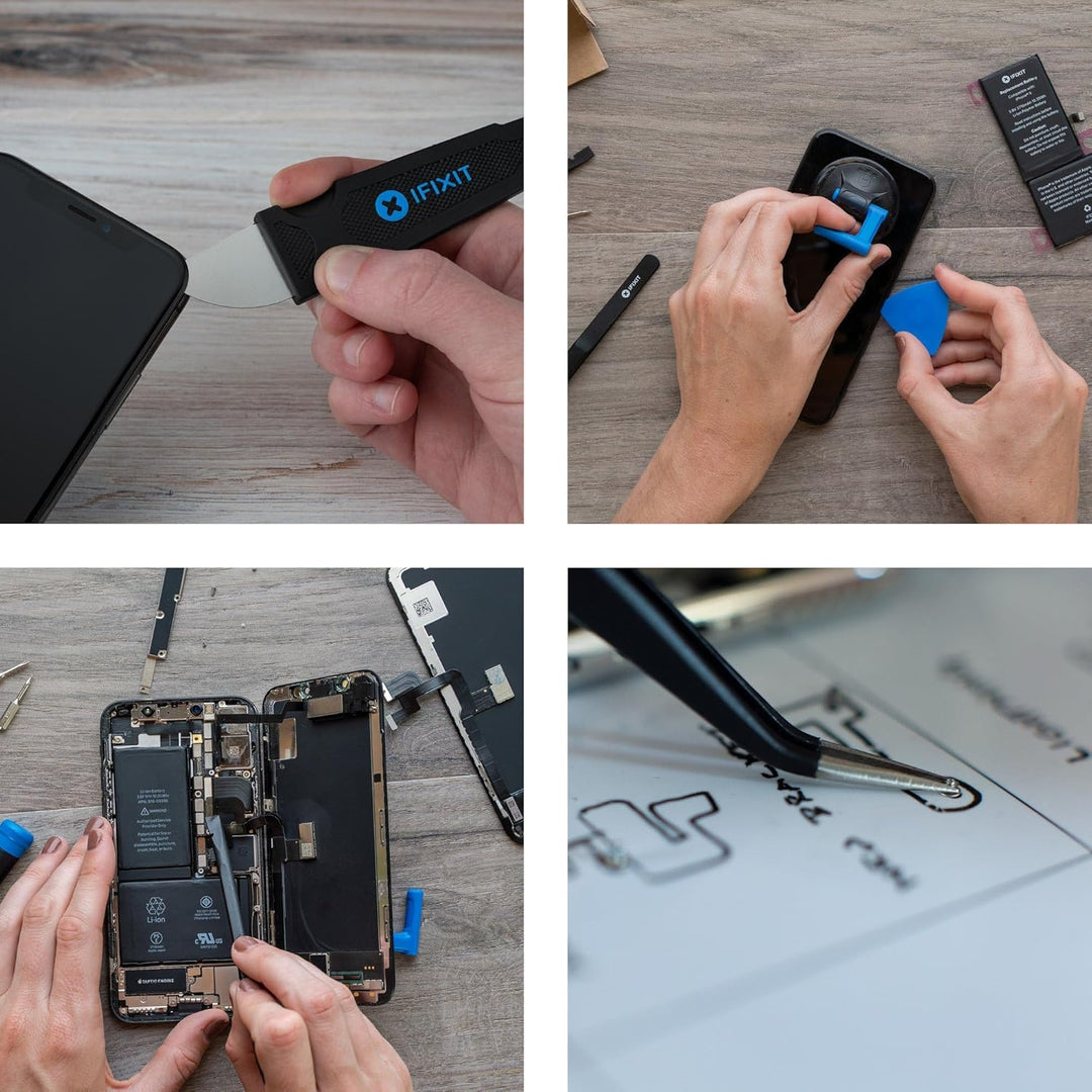 iFixit Pro Tech Go Toolkit – Das mobile Reparaturset für Elektronik Blau, Blau