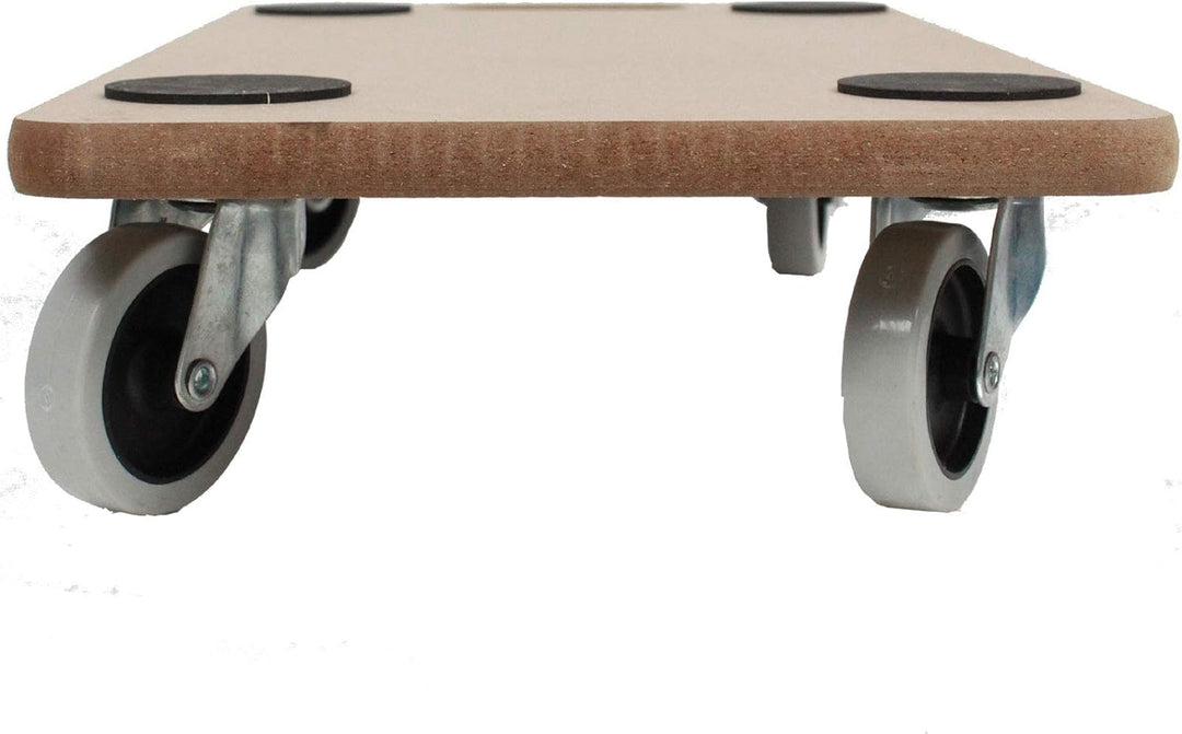 TRUTZHOLM 6er Set Transportroller Soft Wheel Indoor geeignet für empfindliche Böden, mit Stabiler MD