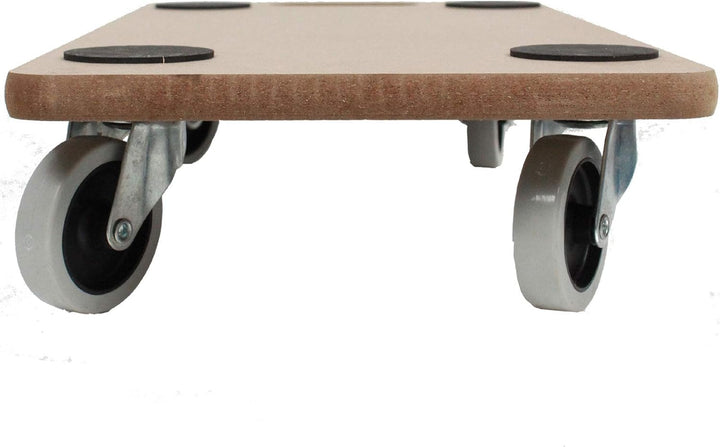 TRUTZHOLM 6er Set Transportroller Soft Wheel Indoor geeignet für empfindliche Böden, mit Stabiler MD