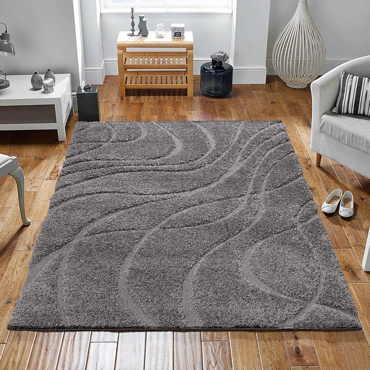 SANAT Wohnzimmer Teppich - Luxus Shaggy Nicht-schuppend Teppich, Wohnzimmer Schlafzimmer Esszimmer E