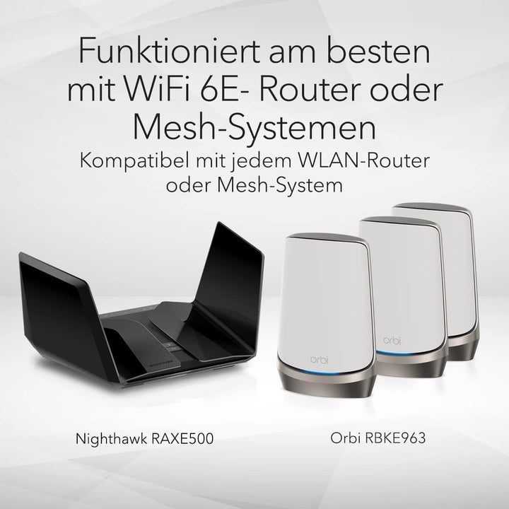 Netgear Nighthawk USB WLAN Stick WiFi 6E USB 3.0 USB Adapter (A8000) | AXE3000 Internet Stick Tri-Ba