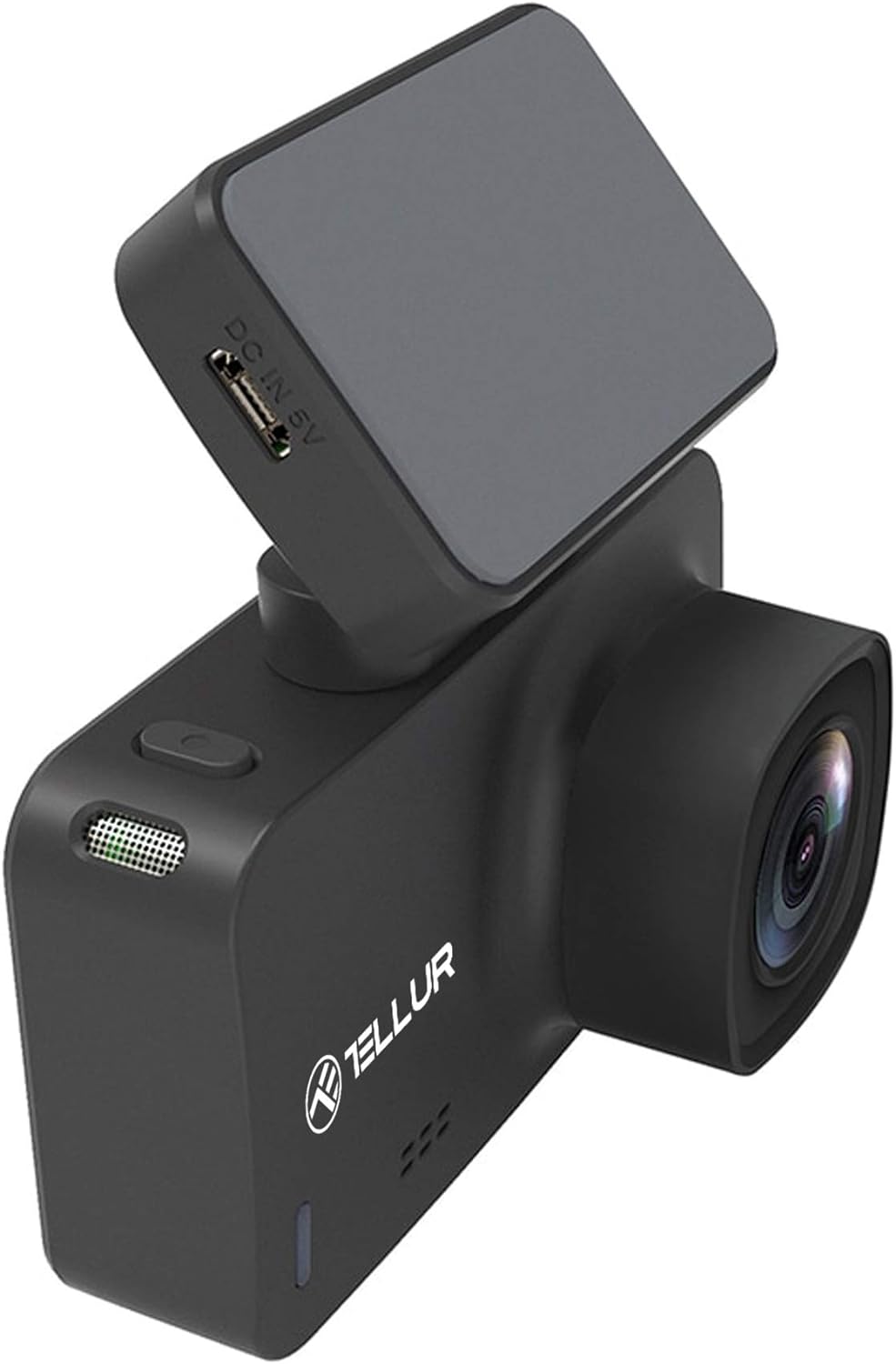 TELLUR Dash Patrol DC3-Autokamera, 4K-Auflösung, GPS, Wi-Fi-Verbindung mit dem Smartphone, G-Sensor