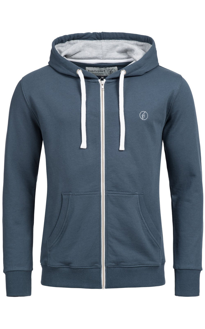 Banqert Herren Hoody | Faire Löhne | Purified Cotton Blend | div. Farben 3XL Blau, 3XL Blau