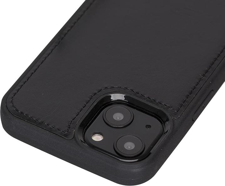 Solo Pelle Lederhülle für das iPhone 13 in 6.1 Zoll Stanford Case Leder Hülle Ledertasche Backcover