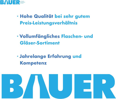 Flaschenbauer- 12 Drahtbügelgläser 1550ml verwendbar als Einmachglas und Fermentierglas, zu Aufbewah
