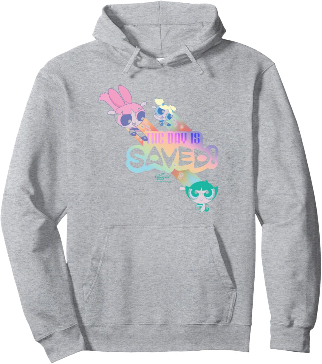 The Powerpuff Girls The Day Is Saved Pullover Hoodie