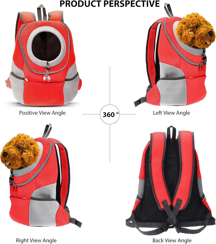 PETCUTE Rucksack für Haustier haustiertragetasche Rucksack Haustier Tasche für Hunde Airline Genehmi