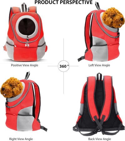 PETCUTE Rucksack für Haustier haustiertragetasche Rucksack Haustier Tasche für Hunde Airline Genehmi