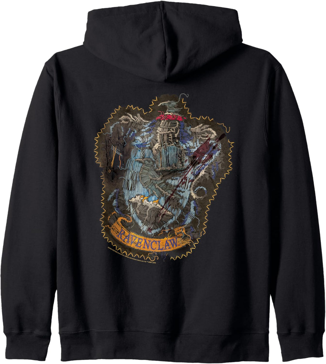 Harry Potter Ravenclaw Knitted Patch Damaged Kapuzenjacke
