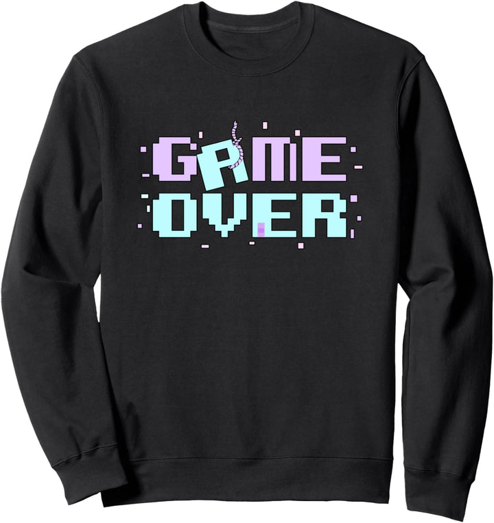 Yami Kawaii Game Over Harajuku Pastel Goth Indie Aesthetic Sweatshirt