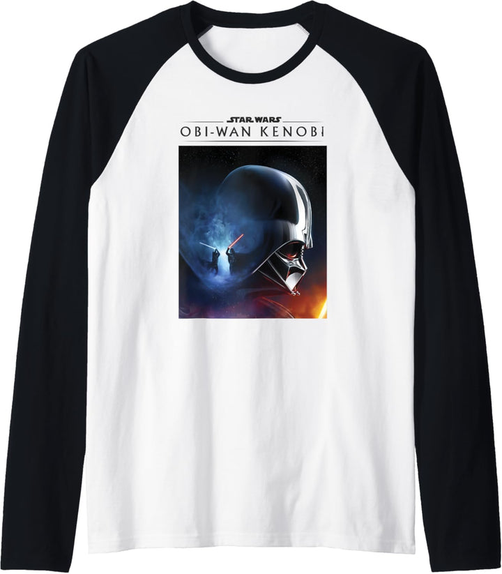 Star Wars: Obi-Wan Kenobi Vader Helmet Lightsaber Poster Raglan