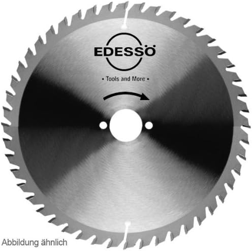 Edessö 17016520 HM-Kreissägeblatt Profi-Vielzahn 2/6/32 HW, Z=52 W, 165 x 2,8/1,8 x 20 mm, Silber