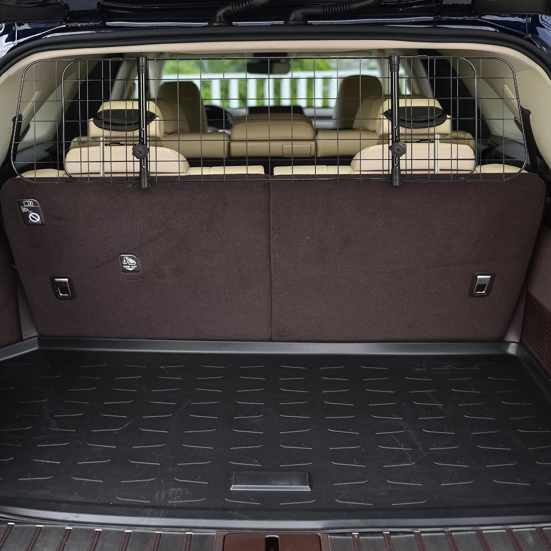 Relaxdays Hundegitter Auto, Trenngitter Universal, verstellbare Breite, Autogitter Masse H x B: 32 x