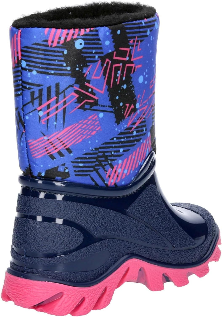 Lico Mädchen Player Gummistiefel 30 EU Marine Pink, 30 EU Marine Pink