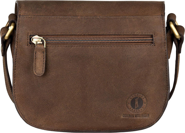 KLONDIKE 1896 Carey - Umhängetasche 19 cm Dunkelbraun, Dunkelbraun