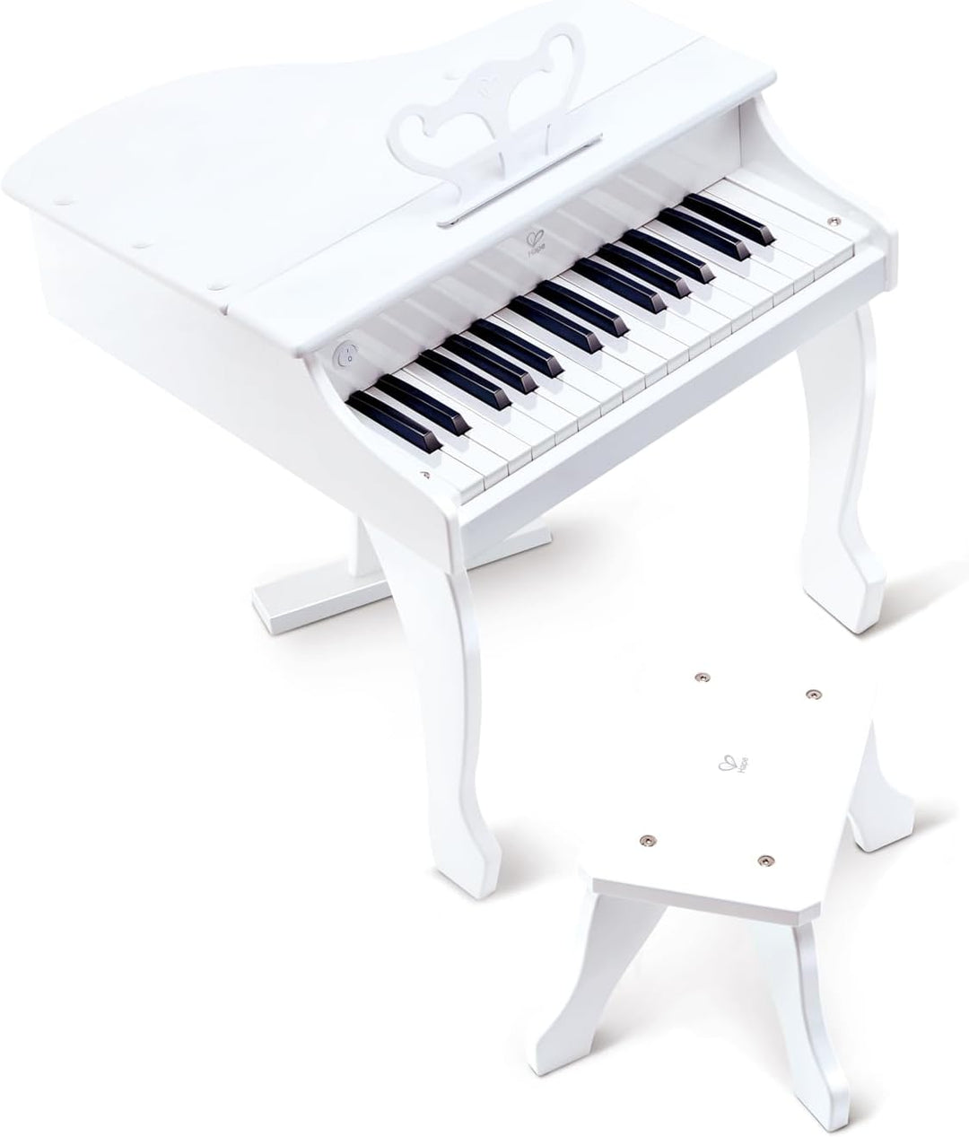 Hape Luxusflügel | Piano mit 30 Tasten, inklusive Stuhl, elektronisches Musik-Keyboard, ab 3 Jahren,
