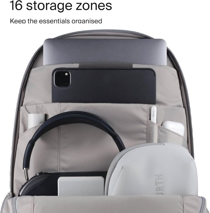 Urth Arkose 20L Modular Camera Backpack – for DSLR, Lens, 15/16” Laptop, Weatherproof + Recycled 20L
