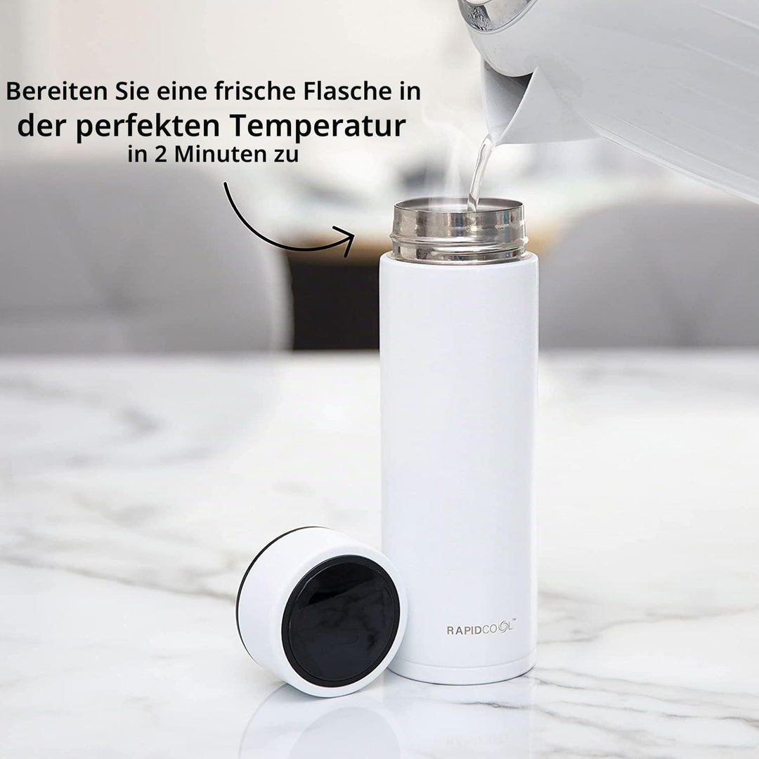 Nuby - RapidCool™ - Hilfe zur Zubereitung von die perfekte Säuglingsnahrung in nur 2 minuten - Für B