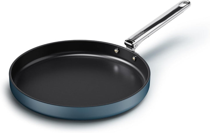 Joseph Joseph Space 30cm Flache Bratpfanne, Platzsparender Klappgriff, Keramik-Beschichtung, Indukti