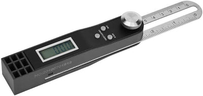 Digitaler T-Winkelmesser Universalwerkzeug T-Schräglehre Winkelmesser Digitaler Goniometer mit LCD-V