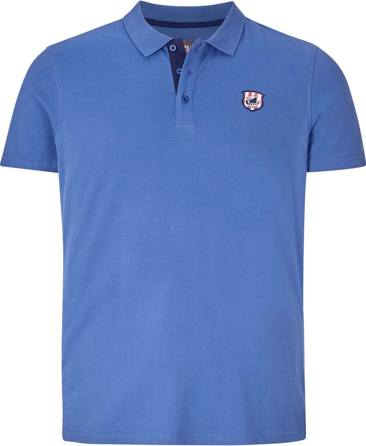 Jan Vanderstorm Herren Poloshirt Nisse XL Grosse Grössen Dunkelblau, XL Grosse Grössen Dunkelblau