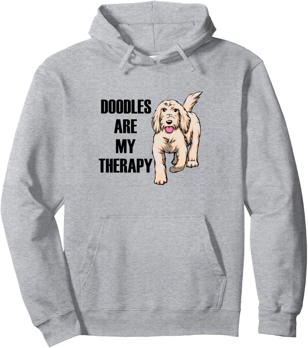 Goldendoodle als Therapiehund Ironic Doodle Dog Pullover Hoodie