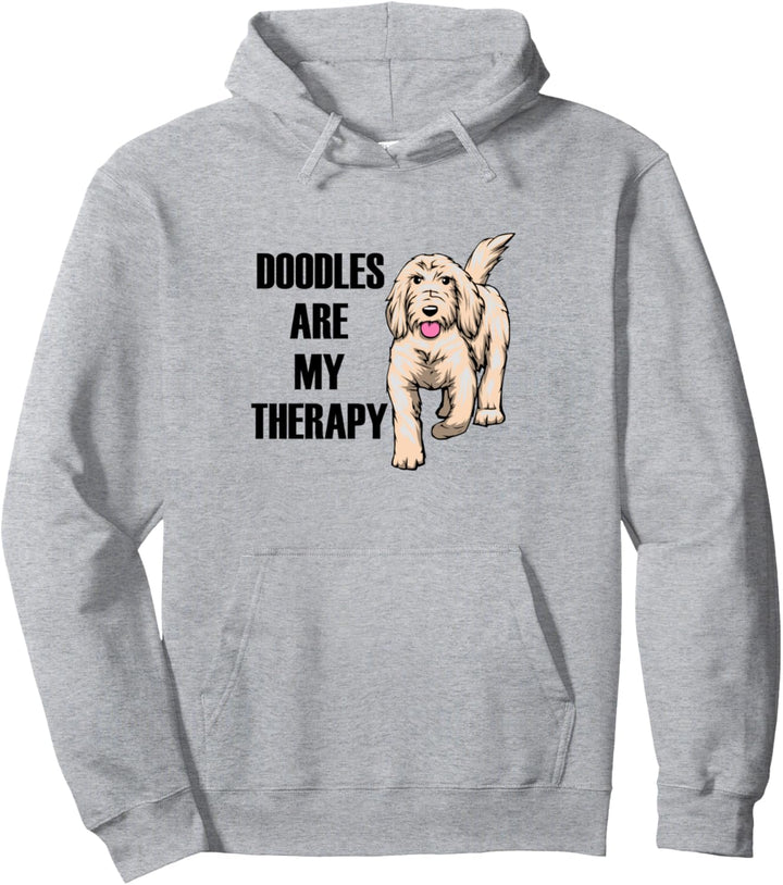 Goldendoodle als Therapiehund Ironic Doodle Dog Pullover Hoodie