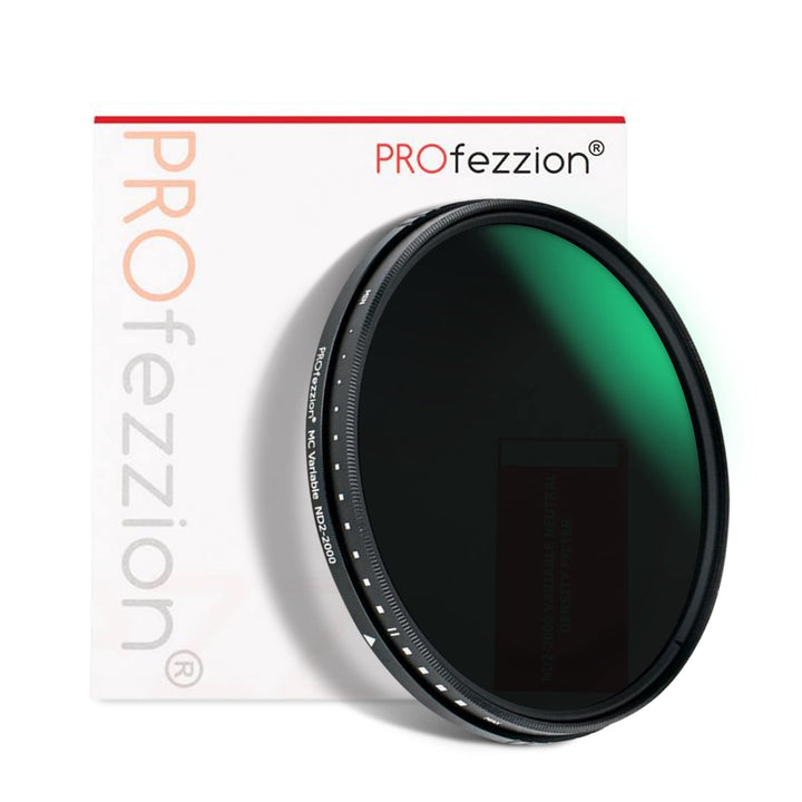 PROfezzion Variable ND Filter 72mm ND2-ND2000 (11-Stops) Graufilter für Nikon Z 24-70mm f4 S, Sigma