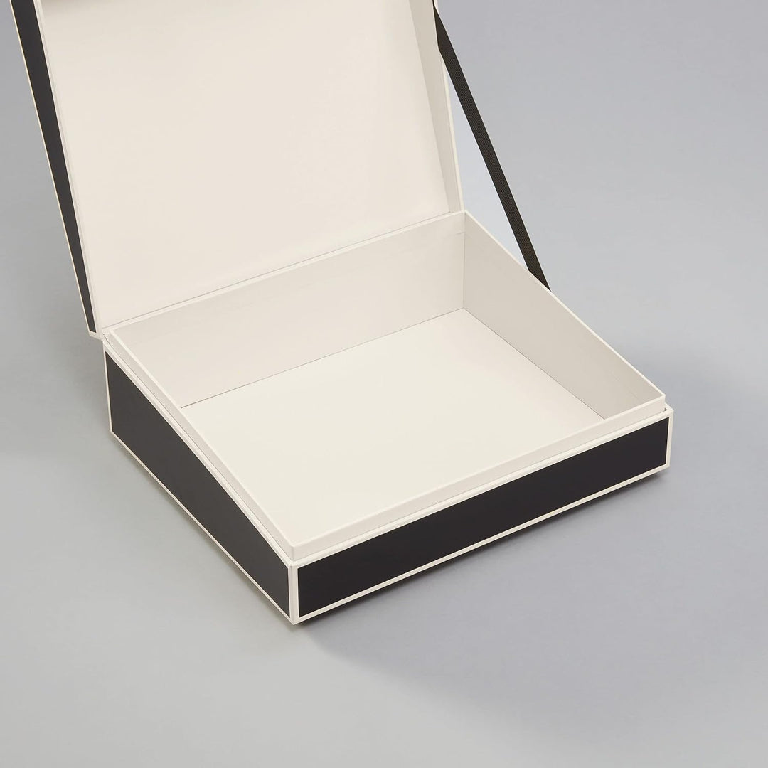 Semikolon 364103 Dokumentenbox – Aufbewahrungs-Box für Dokumente A4 – 31,5 x 26 x 10 cm – flamingo r