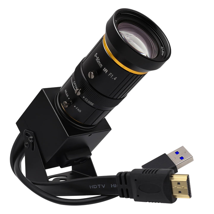 Svpro 4K 60fps HDMI USB Kamera Manueller Zoom Streaming Webcam USB3.0 Externe Computerkamera mit CS