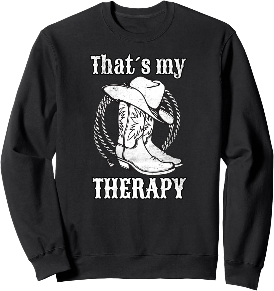 Westernreiten Westernreiterin Reiten Cowgirls Retro Vintage Sweatshirt