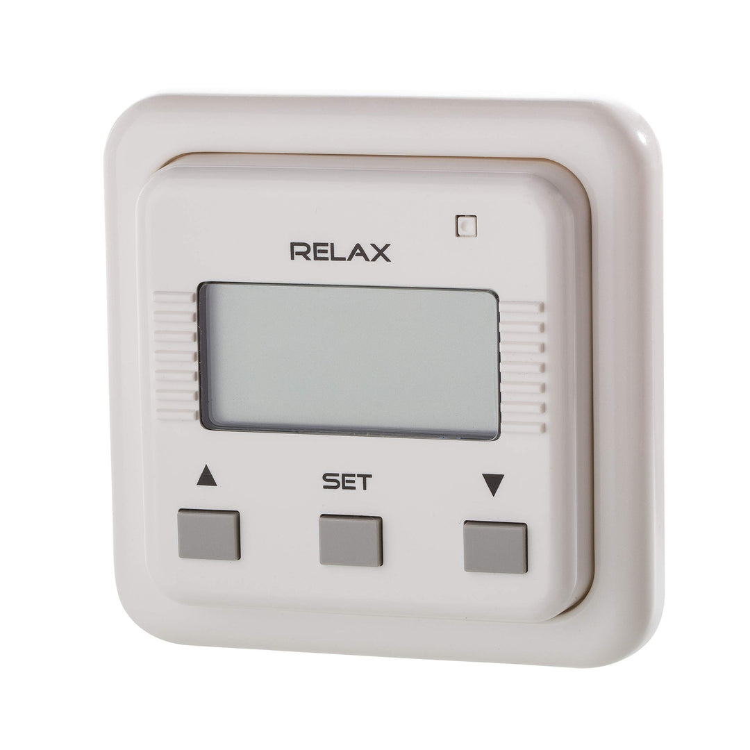 Relax SIMU Zeitschaltuhr für Rollladenmotor, Ultra weiss
