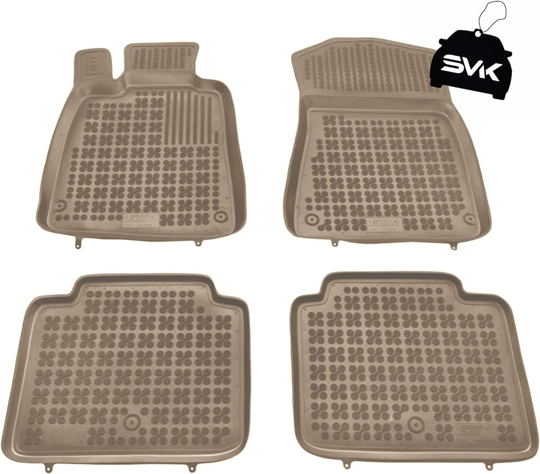 SMK Beige Auto fussmatten gummimatten passt für Lexus GS III 2005-2012 fussmatten Auto für alle Jahr