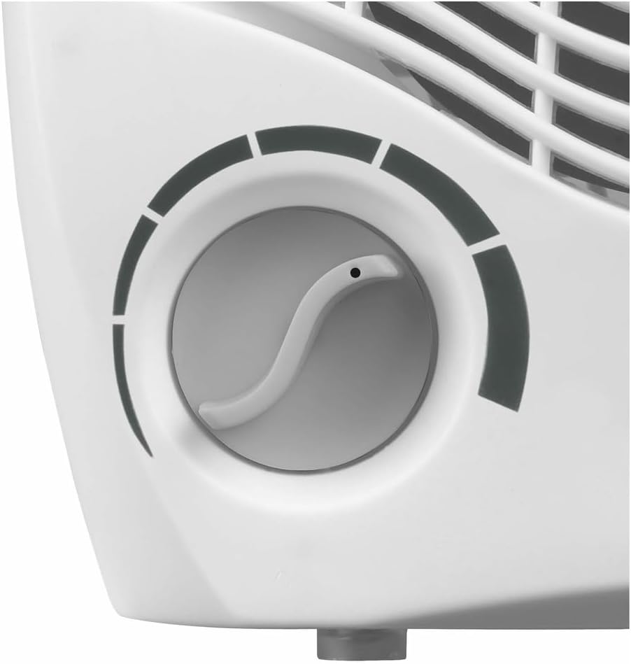Eurom Heizlüfter VK2002, 2.000 W 350265 (Heizgerät Ventilator Elektroheizer Elektroheizgerät Heizer