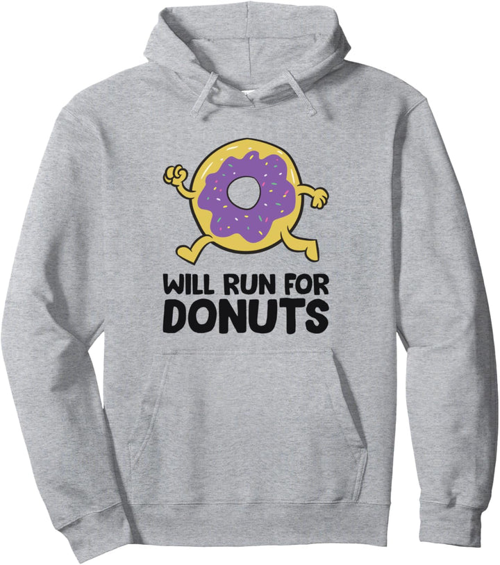 Run für Donuts Lustige Donuts Running Pullover Hoodie