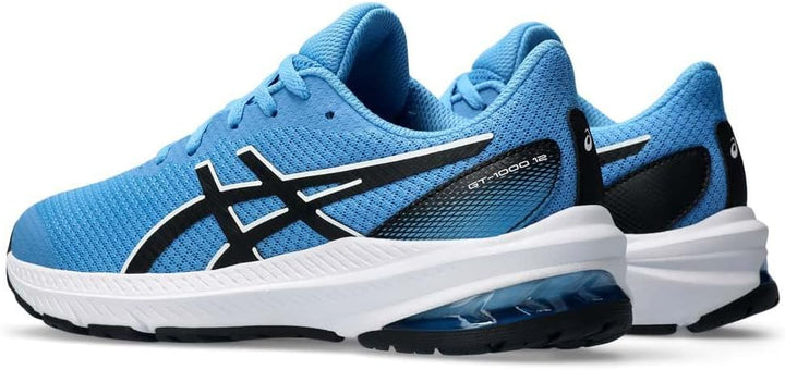 ASICS Jungen Gt-1000 12 Gs Sneaker 35.5 EU Waterscape Black, 35.5 EU Waterscape Black