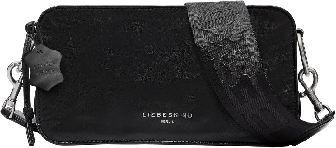 Liebeskind Damen Clarice Crossbody M Schwarz, Schwarz