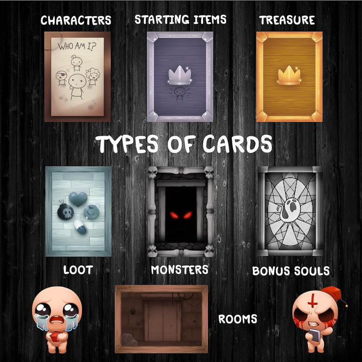 Maestro 76243 Binding of Isaac: Four Requiem-The Ultimate Collection-EN Boardgame, Bunt, Rechteckig