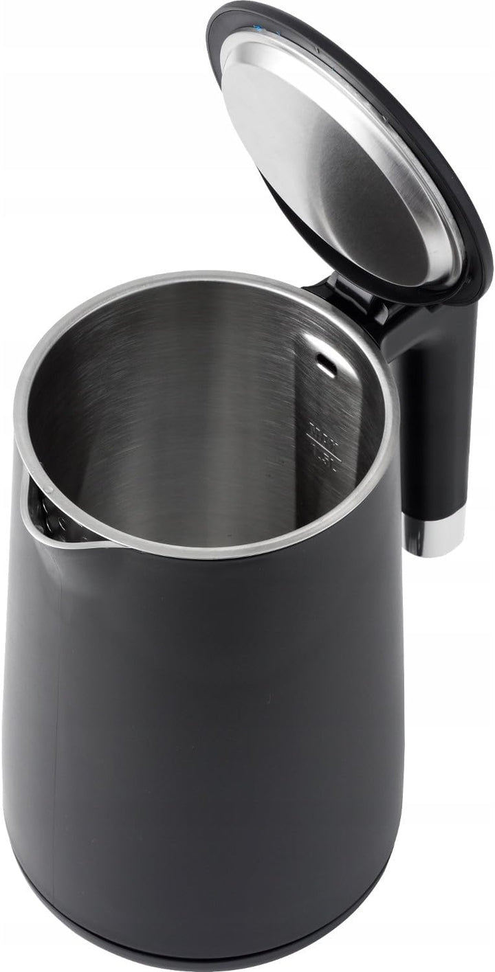 Maestro MR-026 Elektrischer Wasserkocher 1.7L 1800W | Beleuchteter Ein/Aus-Schalter | Material: Edel