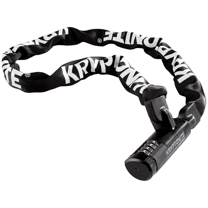 Kryptonite 3298 Uni Keeper 712 Combo I.C. (120cm) Fahrradschloss, Black, 120 cm