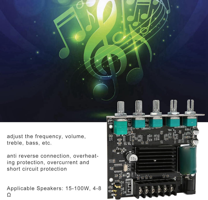 Bluetooth-Verstärker Bluetooth-Modul 2.1 PCB Zkmt21 Bt-Verstärkerplatine Hochleistungs-Sound-Stereo-