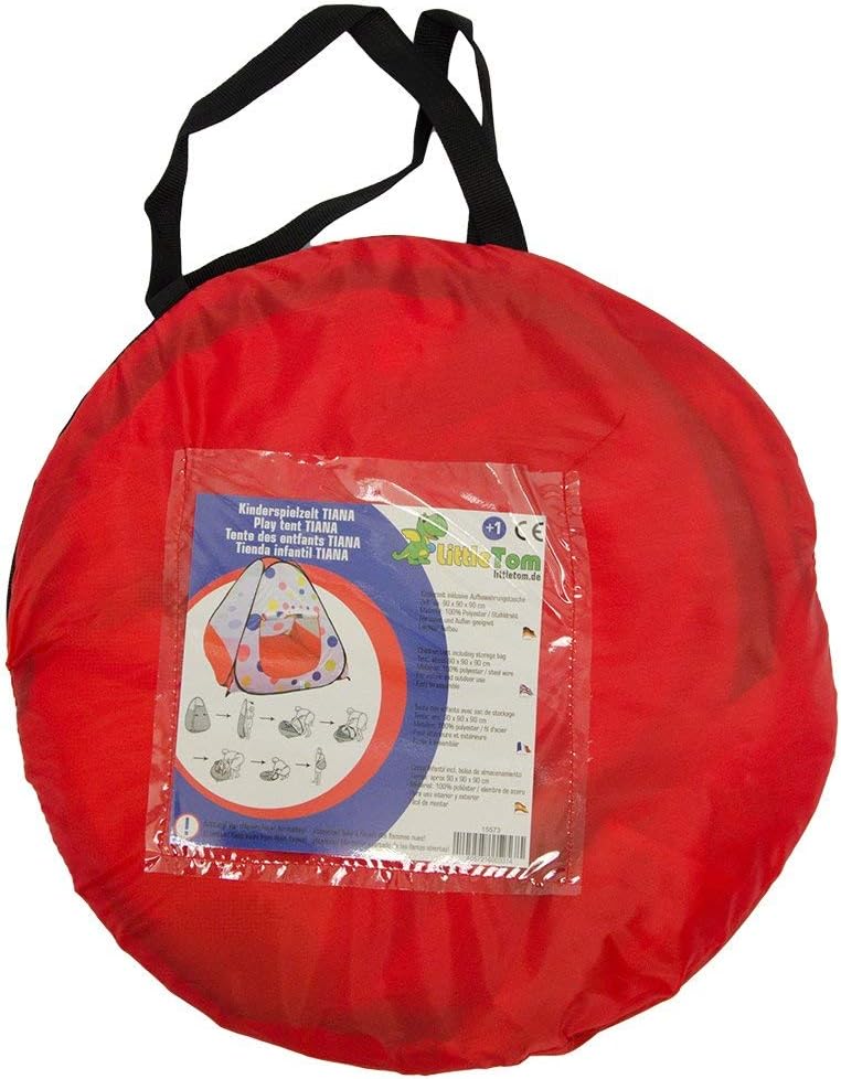 LittleTom Bällebad Kinderzelt für Drinnen & Draussen - 90x90x90 Bällebad Baby Spielecke Wohnzimmer K