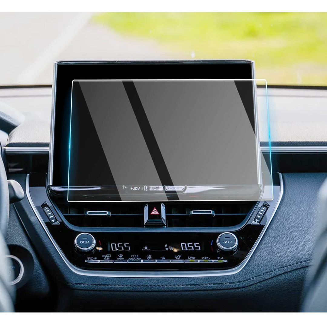 CDEFG Kompatibel mit Toyota Corolla 2022-2025 2026, Navigation Schutzfolie Tempered Glas 9H 10,5 Zol