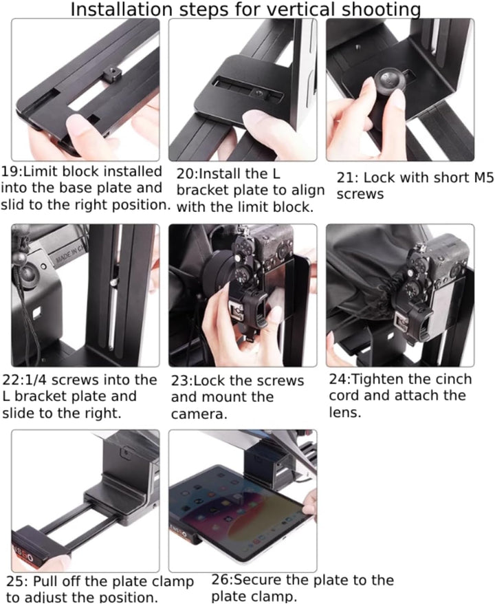 LENSGO TC7 II Folding Teleprompter (TC12), TC12