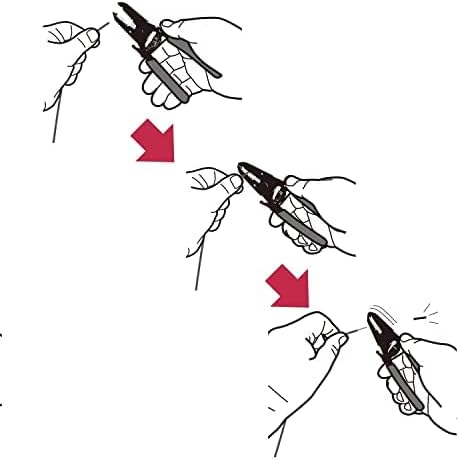 VESSEL Abisolierzange (2.0, 1.6, 1.3, 1.0, 0.8, 0.65, 0.5mm) 3500-E1
