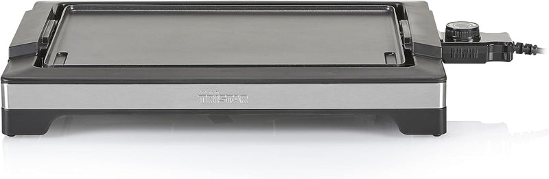 Tristar BP-2781 Elektrischer Tischgrill, mit grosser Grillfläche von 37x25 cm, abnehmbare Fettschale