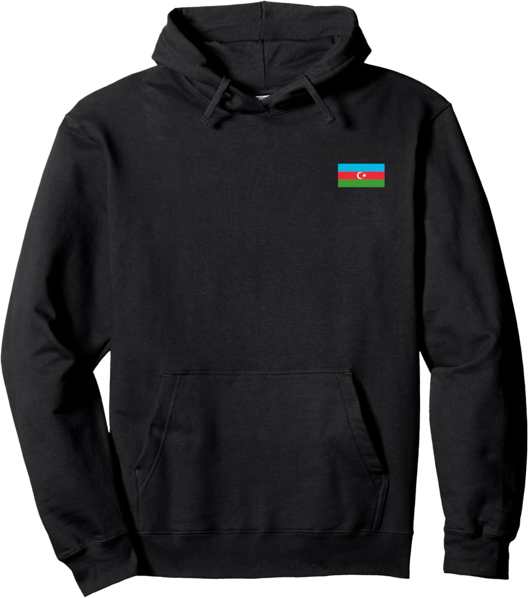 Aserbaidschan Flagge Azerbaycan Bayragi Damen Herren Pullover Hoodie